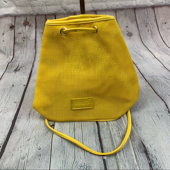 Kenzo Perfumes Mini Mesh Canary Yellow Backpack main image 4